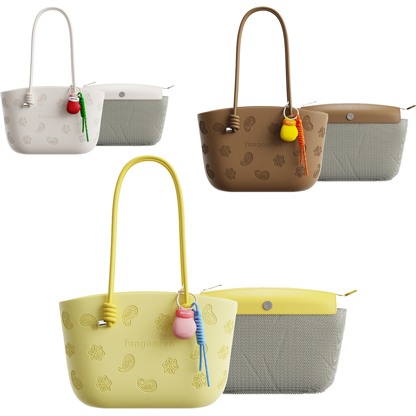 Cashew Handtasche + Innentasche – Bild 4